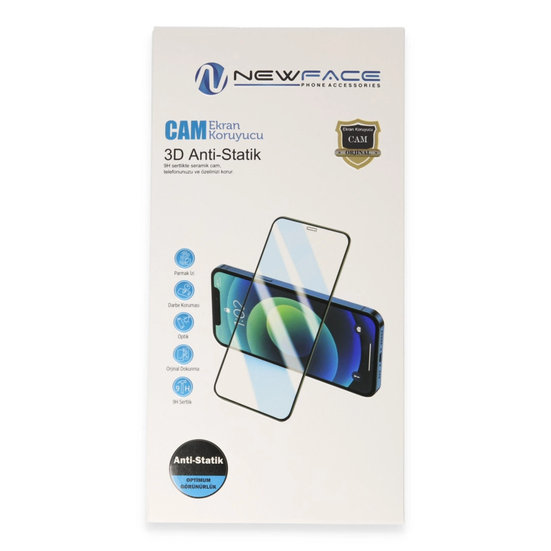 Xiaomi Redmi 12c 3d Antistatik Cam Ekran Koruyucu