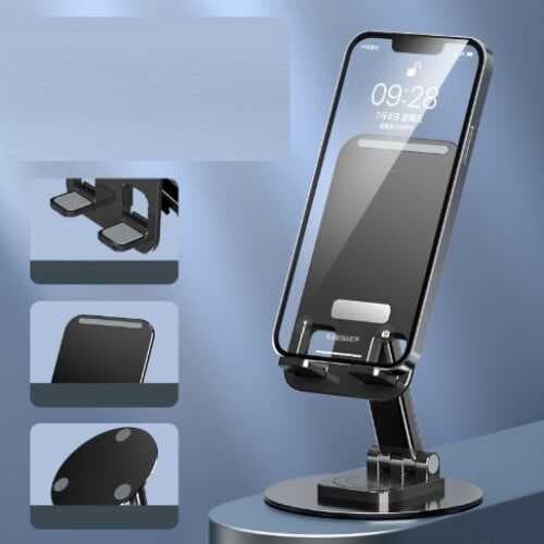 Katlanabilir Telefon Tutucu Stand Yuvarlak Tabanlı CM-074