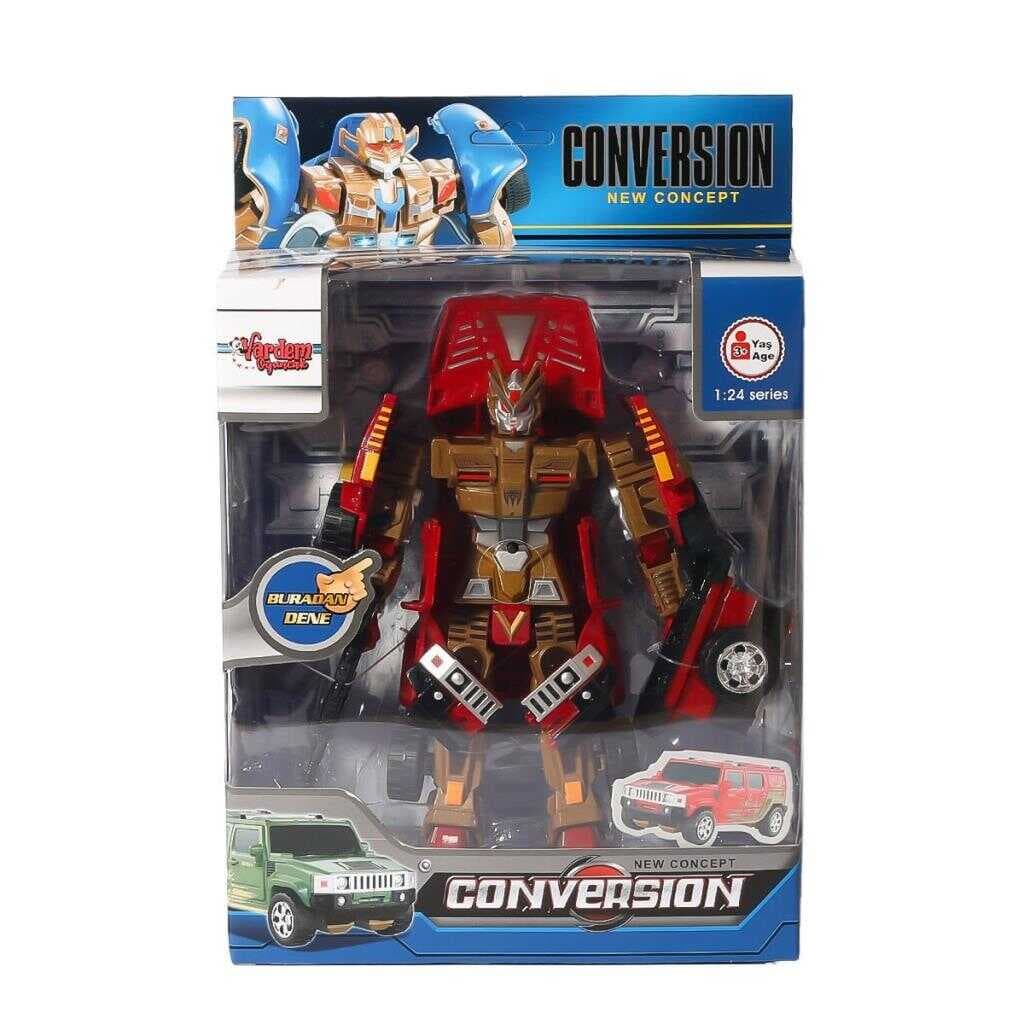 Nessiworld HW-899-1-2-5 Dönüşebilen Robot Jeep 1:24 -Vardem