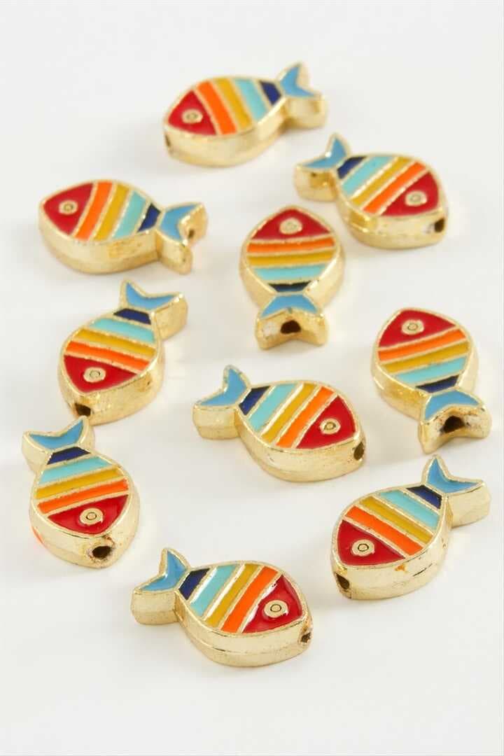 Balık Mineli Bileklik ve Kolye Ucu Aparatı 1 Adet