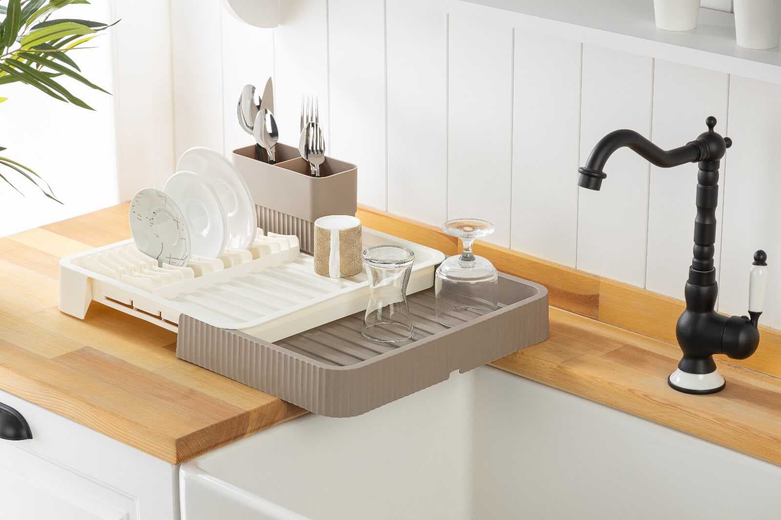 SÜRGÜLÜ  BULAŞIKLIK PLASTİK  32.5CM X 35.5CM - 51.5 X 35.5CM (5430)