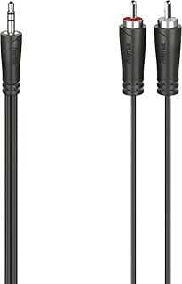 Hama 3.5mm - 2RCA, Stereo Siyah 1.5m