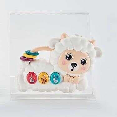 855-201D PİLLİ MÜZİKLİ KUZU -ZRV