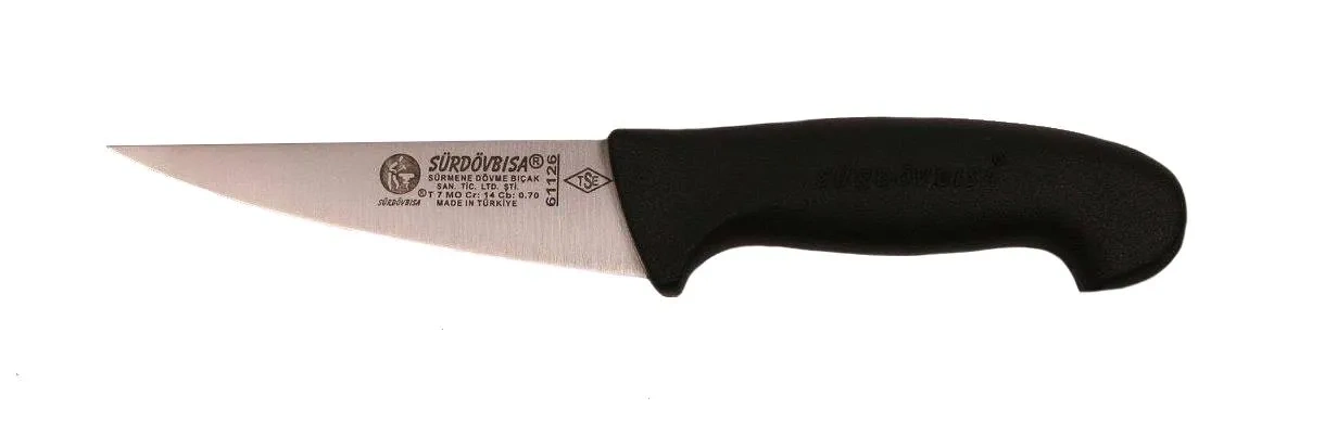 Sürmene  61026 Kasap Kurban Sıyırma Bıçağı 13 Cm, Plastik Sap