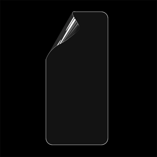 İPhone 12 6.1 Membran Nano Hidrojel Film Arka Koruyucu hayalet Arka Koruyucu-(5775)