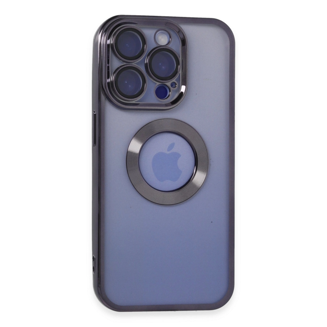 Apple İphone 15 Pro Max Kılıf Slot Silikon - Mor