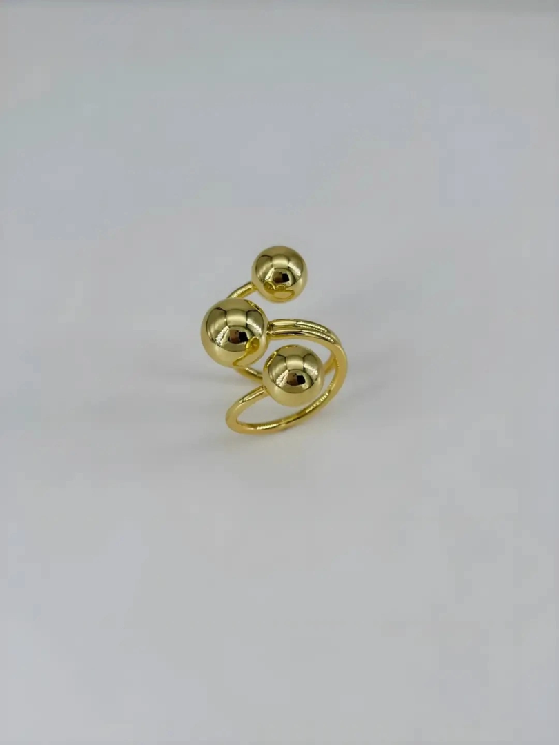 14 K Gold Kaplamalı Yüzük