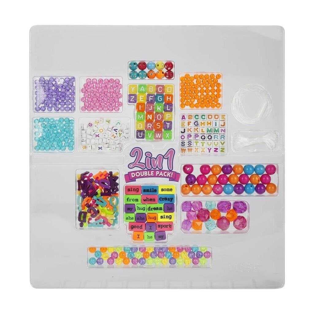 Nessiworld 1011036  Harfli Boncuk Hobi Seti 2IN1 -Sunman