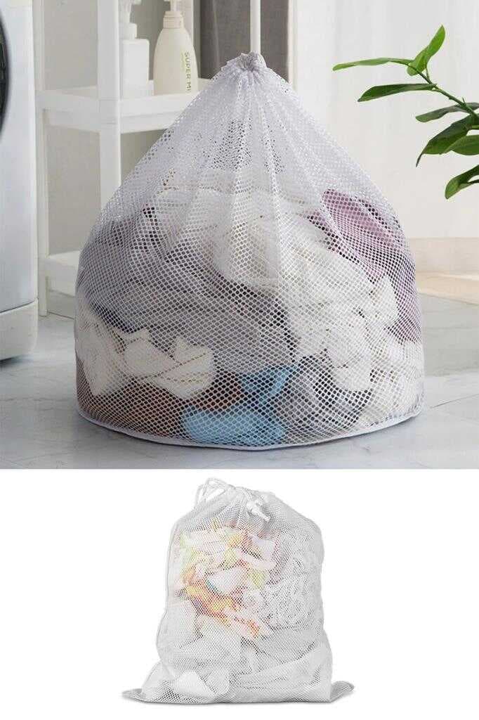 3lü Yıkama File Seti - Ayakkabı Filesi-Plastik Aparatlı Sütyen Yıkama- Çamaşır Yıkama Filesi (477477)