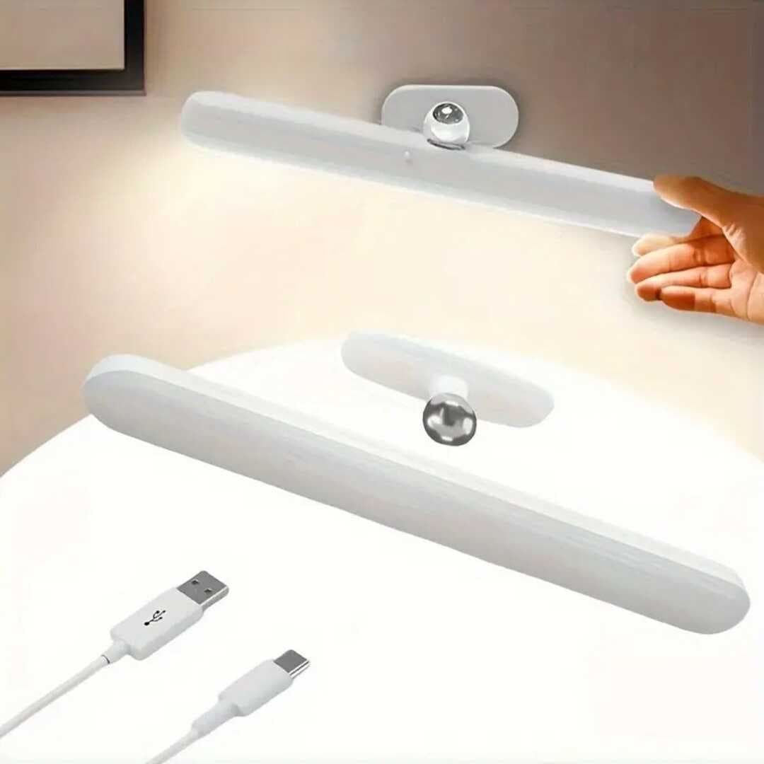 Dokunmatik USB İle Şarj Olabilen 27 cm Led Aydınlatma Makyaj Aynası Işığı (5430)