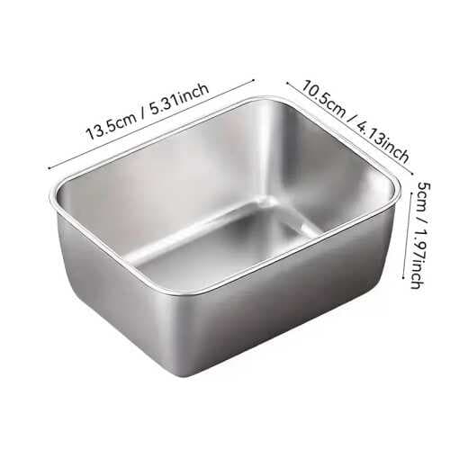 Paslanmaz Çelik Saklama Kabı