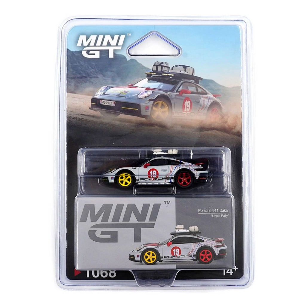 Mini GT 1/64 Porsche 911 Dakar "Uncle Rally" Blister Paket