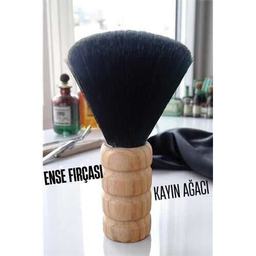 Turk Berber Ense Fırçası Saç Temizleme Fırçası - Berber Temizlik Fırçası- Kuaför Berber Malzemesi