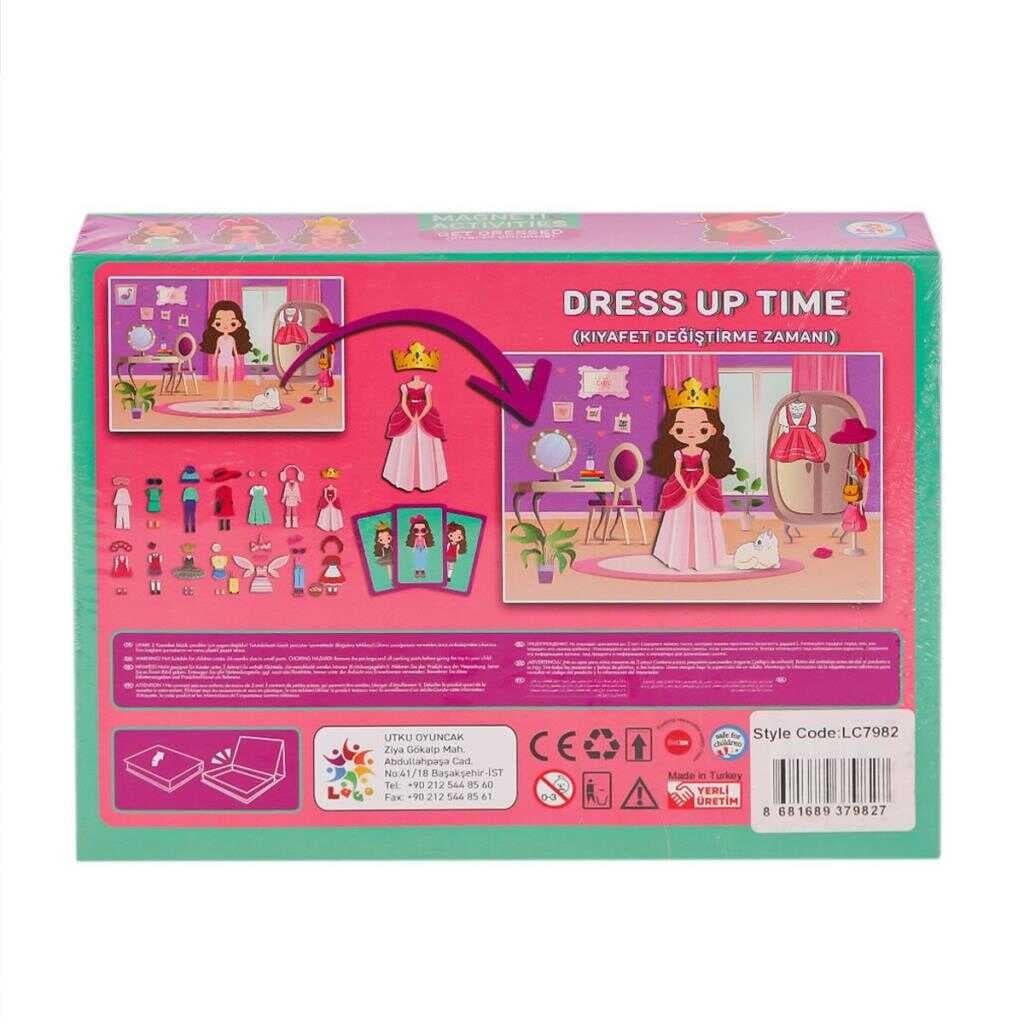 Nessiworld LC7982 Manyetik Aktivite Kız Kıyafet Giydirme -Laçokids