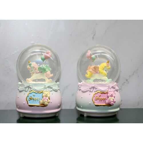 Işıklı Müzikli Kar Küresi Orta Boy