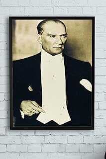 (9896) Mustafa Kemal Atatürk Çerçeveli Tablo (21x30cm)