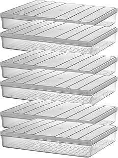 Selka Home - ora 6'lı 2.5 Litre Büyük Boy Mürdüm Saklama Kabı