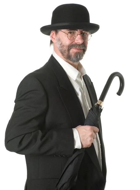 Nessiworld Siyah Renk Yetişkin Boy Retro Bowler Derby Şapkası 58 cm