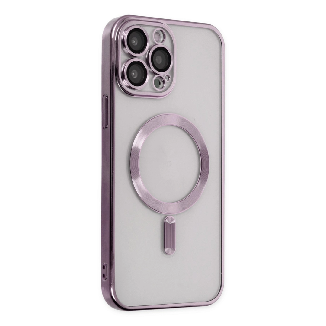 Apple İphone 13 Pro Max Kılıf Kross Magneticsafe Kapak - Mor