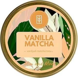 Mim ad More Vailla Matcha - Vailya Aromalı Matcha, 25 gr