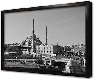 İstabul Yei Cami Çerçeveli Cam Tablo 30x40 cm CA16366