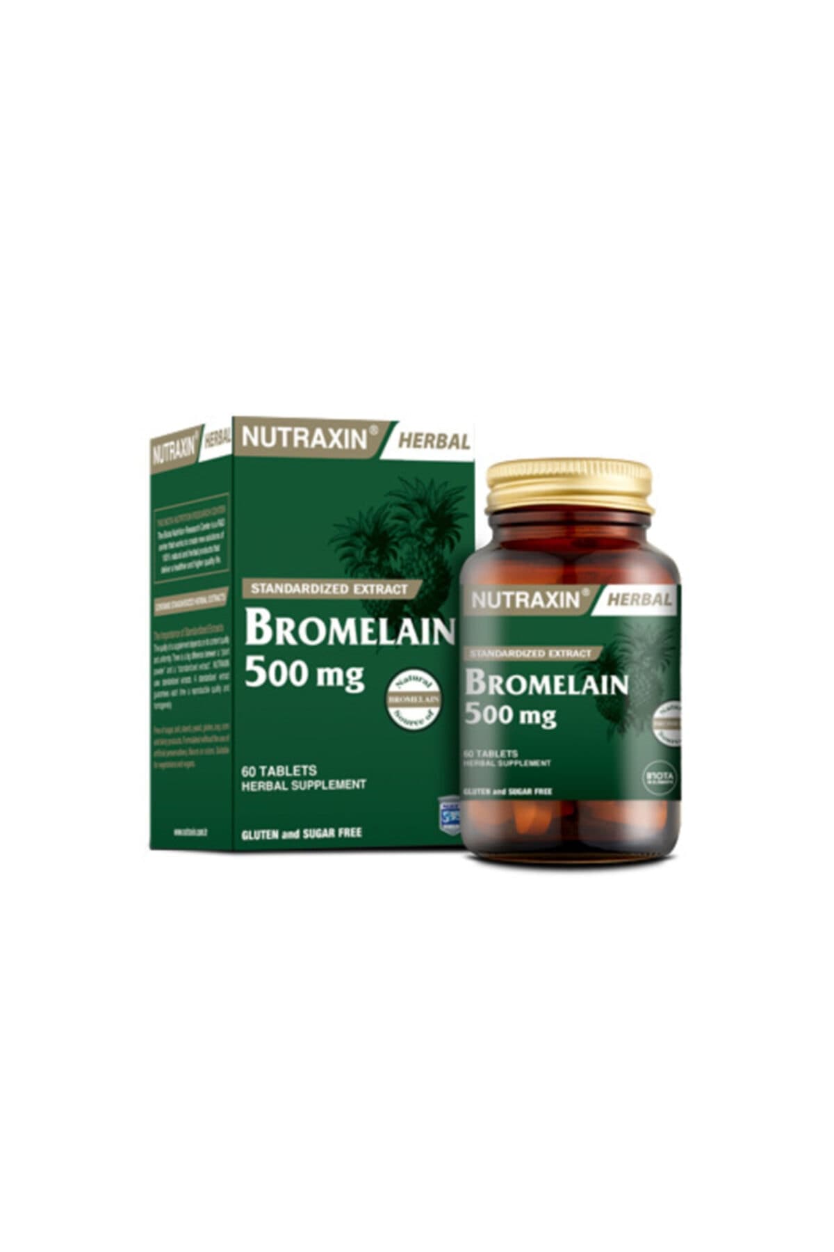 Nutraxin Bromelain 60 Kapsül