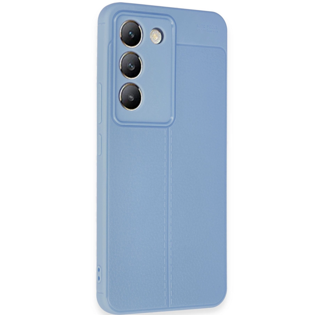 Vivo V30 Lite 4g Kılıf Auto Focus Kapak - Mavi