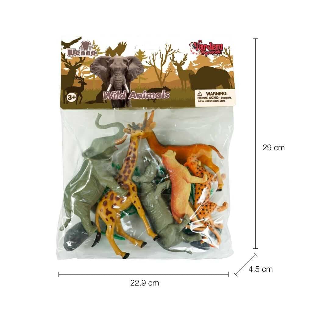 Nessiworld 7141,7142,7143 Poşette 10 parça Hayvan Seti