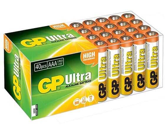 GP 24AU R03 ULTRA ALKALİN AAA İNCE KALEM 40 LI PAKET FİYAT (4767)