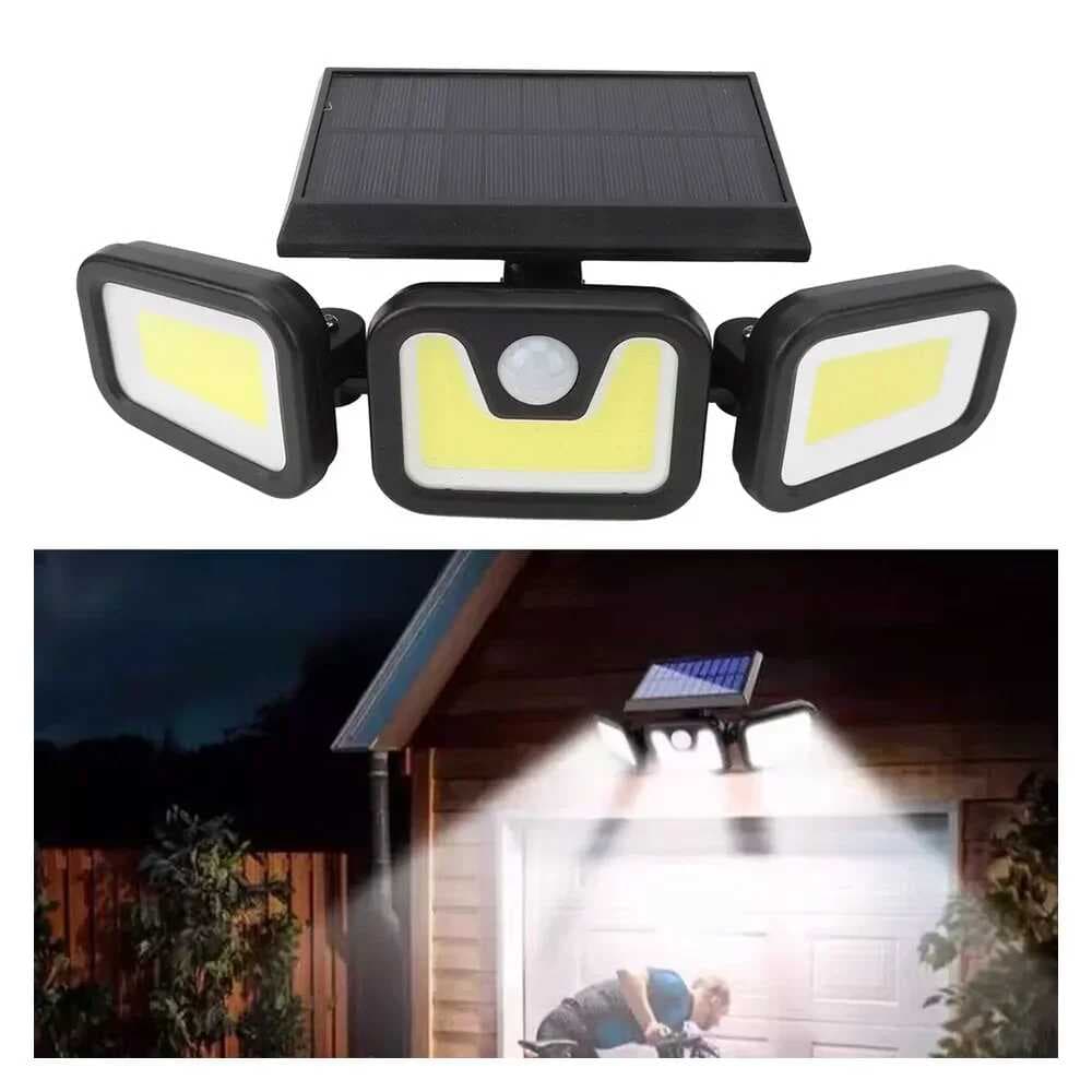 85W Güneş Enerjili Hareket Sensörlü Duvar Lambası Kutusu 2 Ünite (5430)