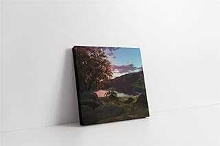 Yeşil Doğa Kavas Tablo 70x70 cm KA20116