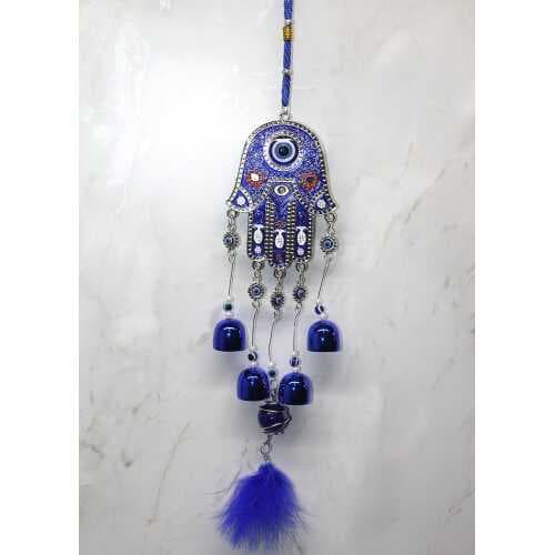 Metal Nazar Boncuğu Çan Model 18