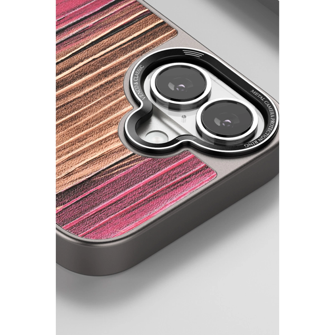 Venco Apple İphone 16 Pro Wave Kapak - Derin Mor