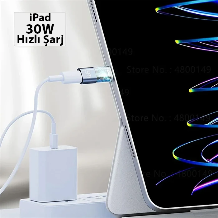 ALLY Lightning to Type-C Dönüştürücü Hızlı çevirici Şarj Adaptörü-(5775)
