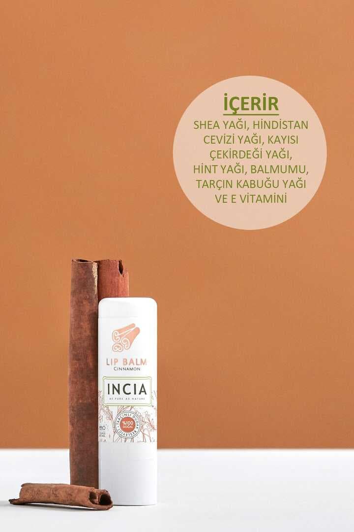 Incia Tarçınlı Doğal Dudak Besleyici 6g