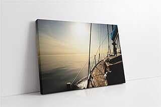 Tablosa Saki Deizde Yelkeli Kavas Tablo 60x90 cm KA01274
