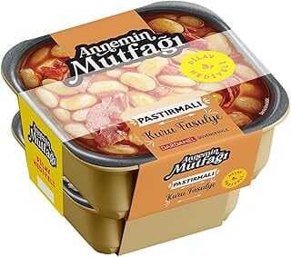 DARDAEL Aemi Mutfağı Hazır Yemek Pastırmalı Kuru Fasulye 200 gr & Pilav 200 gr