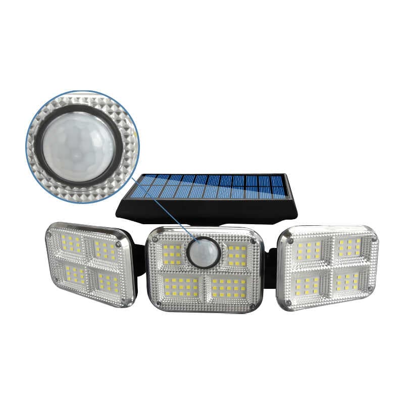 FL-1727 SENSÖRLÜ 3 KADEMELİ 120 LEDLİ SOLAR LAMBA (4767)