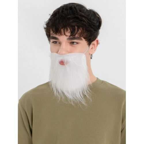 Beyaz Kırçıllı Takma Sakal Çocuk Yetişkin