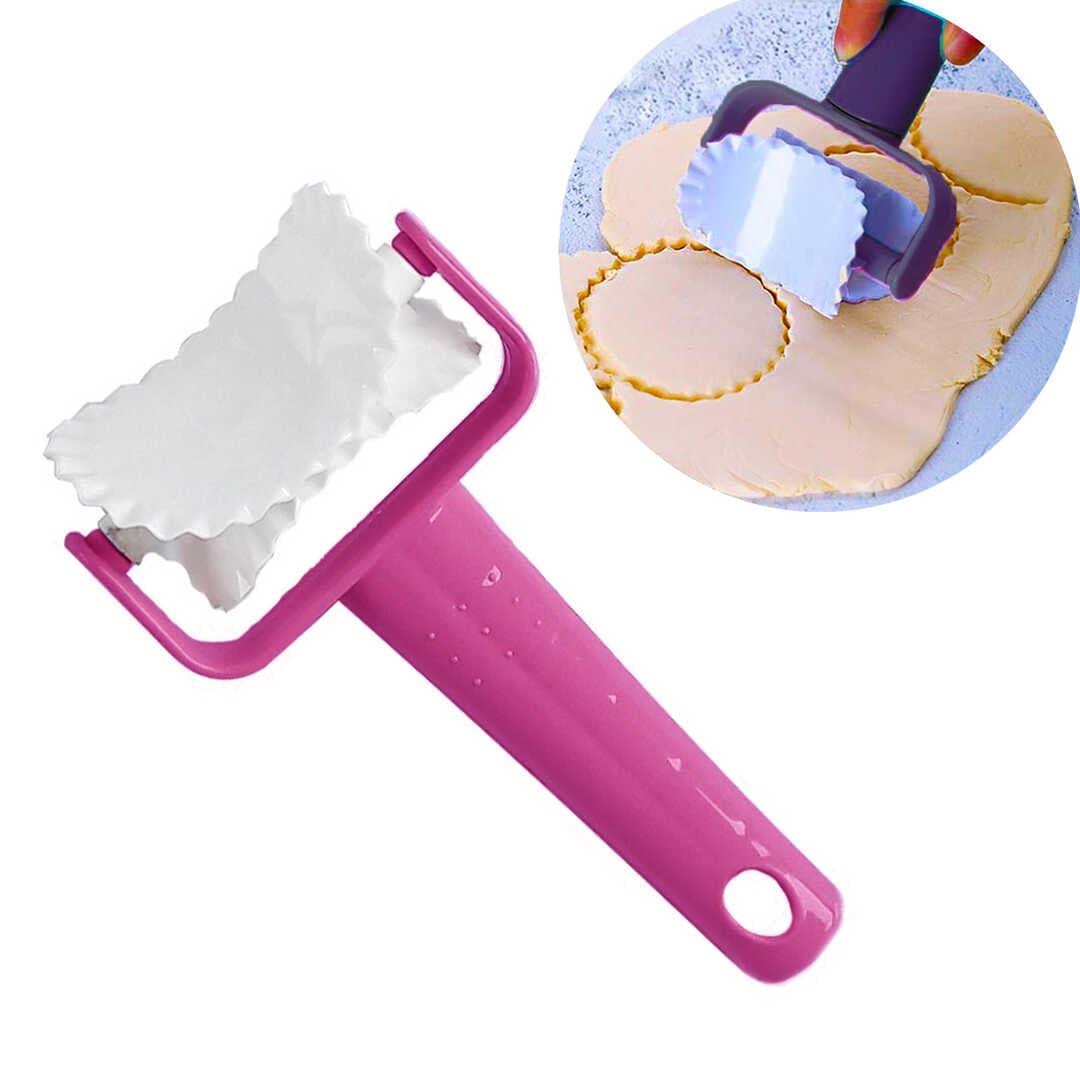 Tırtıklı Daire Şeklinde Hamur Kesici Kurabiye Ruleti (477477)