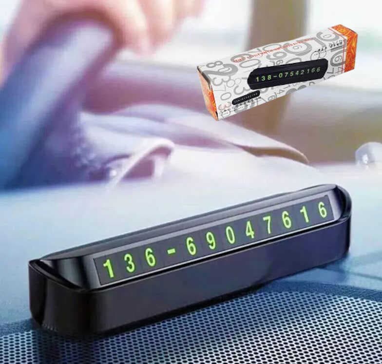 Araç Torpido Üstü Aç Kapa Numaratör Turuncu Kutu (5430)