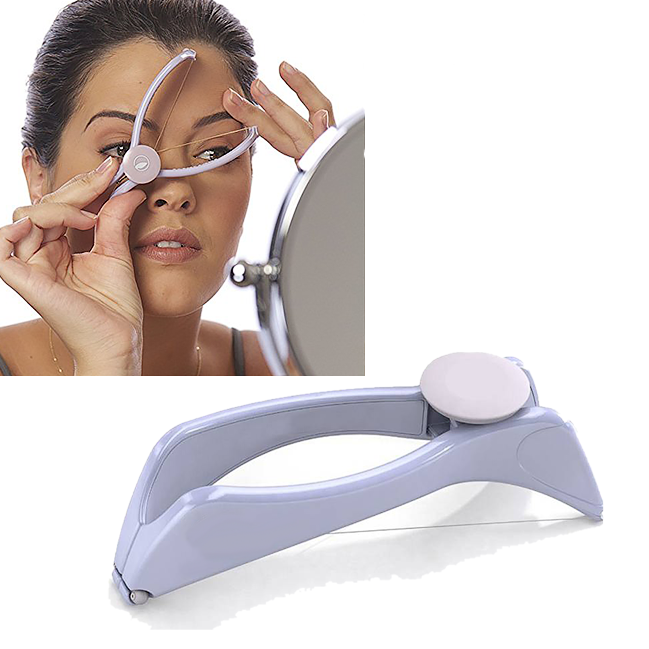 Slique İple Yüz Tüy Alma Aleti Kaş Kıl Alıcı Epilatör (5430)