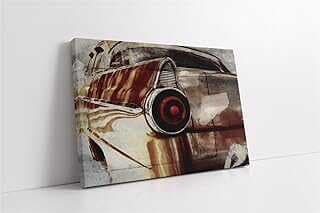 Tablosa Klasik Araba Kavas Tablo 60x80 cm KA01277