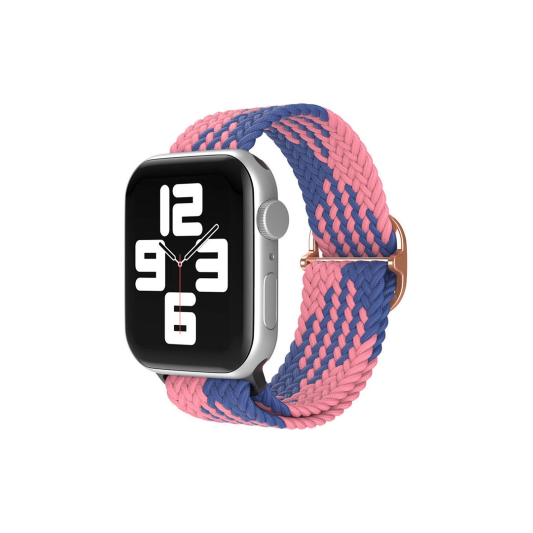 Apple Watch 38mm  Kordon (SAAT DEĞİLDİR) - Pembe-mavi