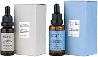 Yaşlama Karşıtı Cilt Serumu Caladırıcı Göz Çevresi Serumu 2'li Avataj Seti