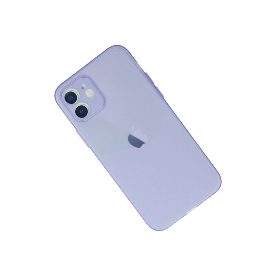 Apple İphone 12 Kılıf Puma Silikon - Mor