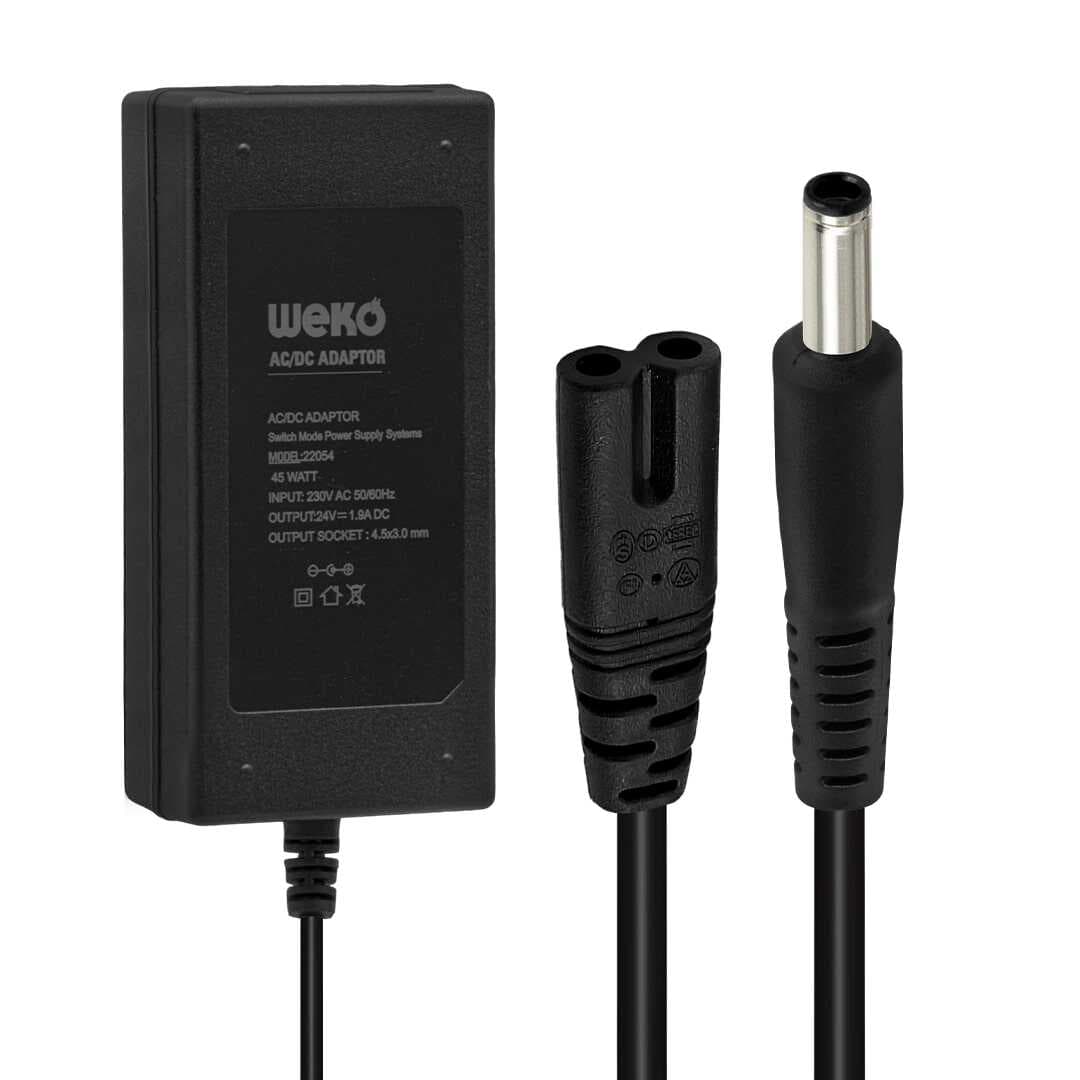 24 VOLT 1.9 AMPER 4.5X3.0MM UÇLU NOTEBOOK ADAPTÖR YERLİ ÜRETİM (4767)