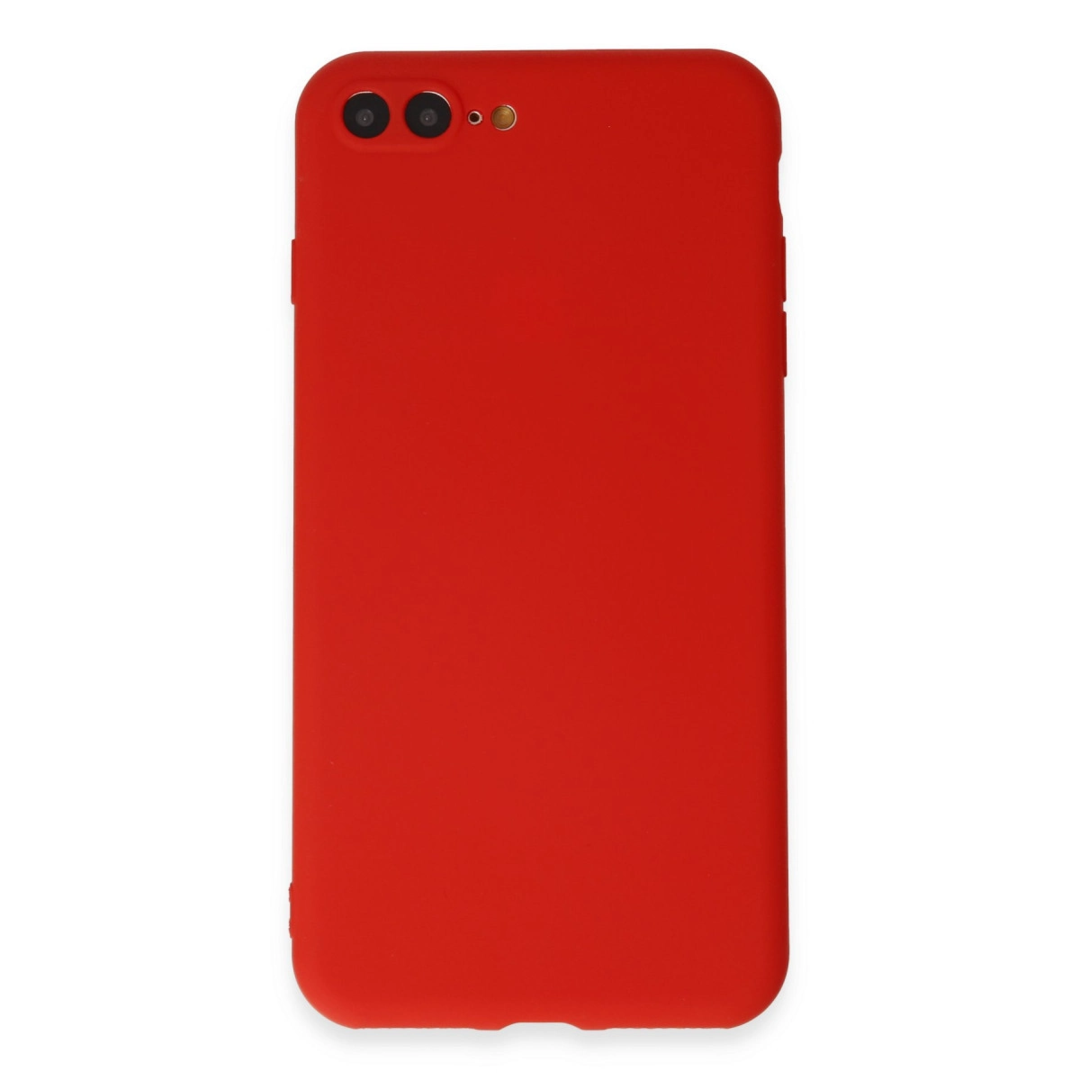 Apple İphone 7 Plus Kılıf First Silikon - Kırmızı