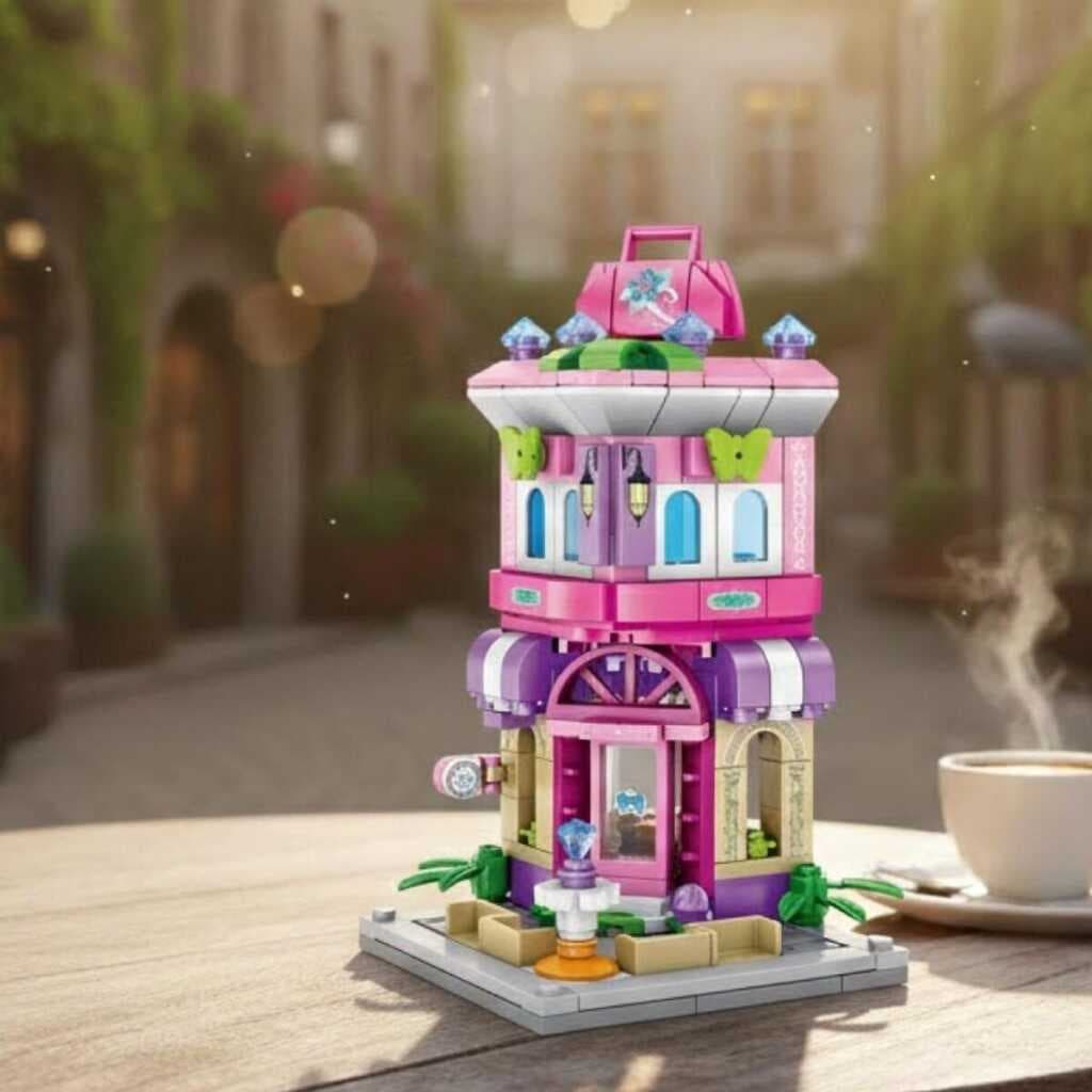 P657038 ÇANTA DÜKKANI 266 PARÇA BLOCK OYUNCAK