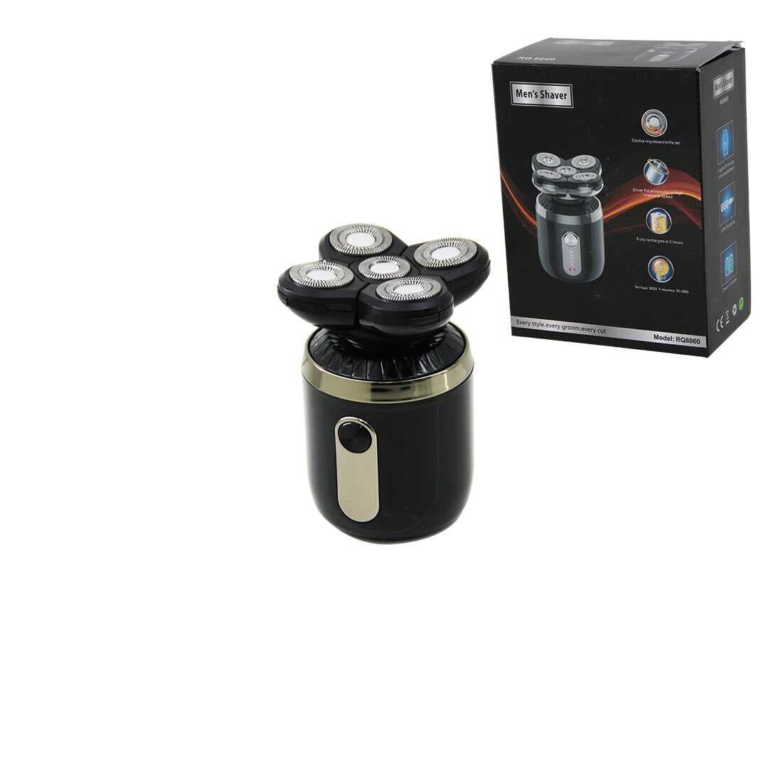 SEYAHAT TİPİ 5 BAŞLIK GÜNLÜK SIFIR SAKAL - ÇİZİM BAŞLIK TRAŞ MAKİNESİ USB ŞARJLI CEP - ÇANTA BOY (5430)